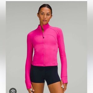 Lululemon Nulu Cropped Define Jacket - Sonic Pink